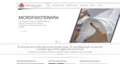 Desktop Screenshot of microfisioterapiacuritiba.com